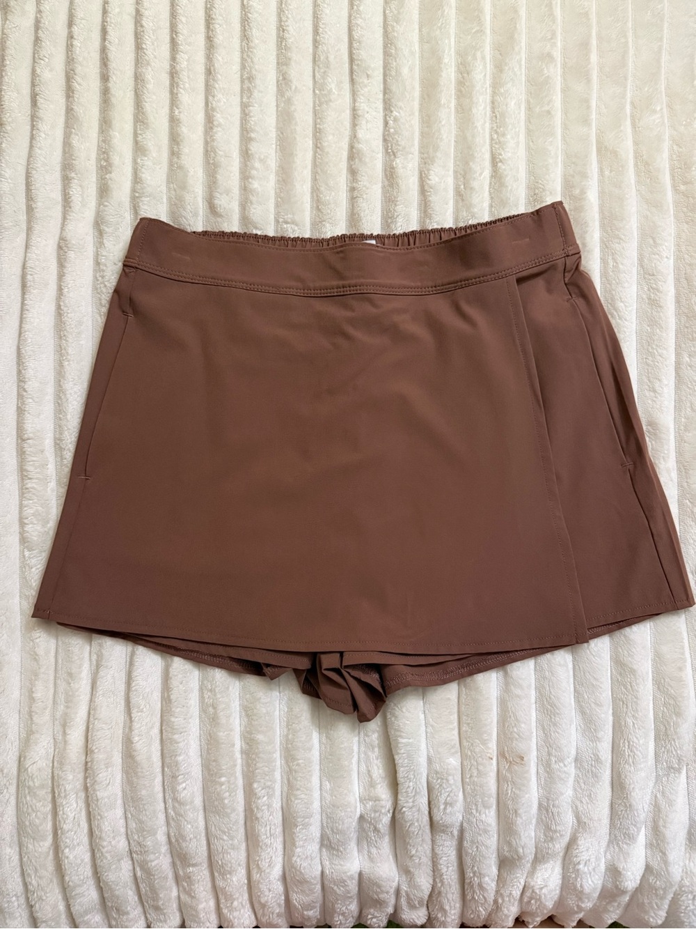 Vanilla Star Brown Athletic Skort